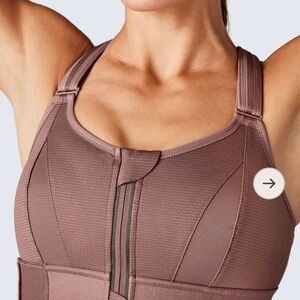 SHEFIT Ultimate Sports Bra, size "Luxe" - Front Close Adjustable High Impact!